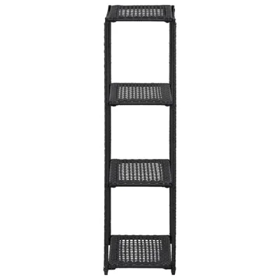 Immagine prodotto di Scaffale Nero 30x30x120 cm in Polyrattan