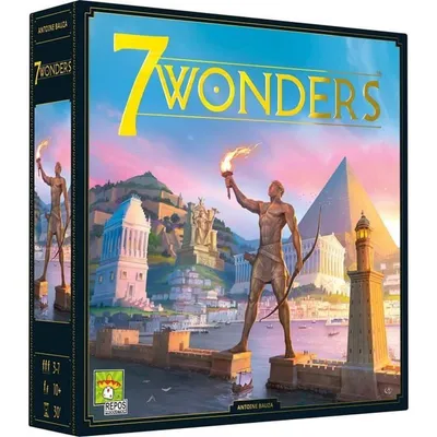 Immagine prodotto di Gioco da tavolo Asmodee 7 Wonders (FR)
