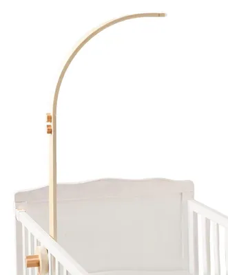 Immagine prodotto di Supporto mobile in legno per culla e fasciatoio, curvo, decorazione per la cameretta dei bambini