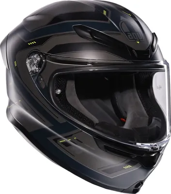 Produktbild von AGV K6 S Integralhelm Enhance matt grau / gelb fluo XL