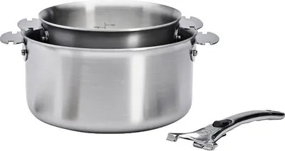 Image de Batterie 2 casseroles 16/20cm + poignée - De Buyer - 3661.02 - alchimy loqy