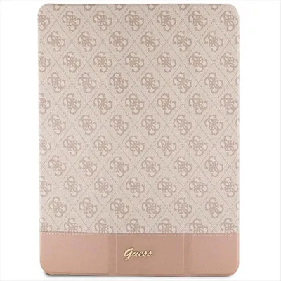 Produktbild von Guess 4G Stripe Allover Schutzhülle Cover für Apple iPad Pro 12.9 Pink