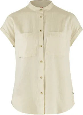 Produktbild von FJÄLLRÄVEN Övik Hemp Shirt SS W Chalk White L
