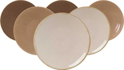 Produktbild von Ritzenhoff & Breker Sahara Speiseteller ø 27,5 cm 6er Set gemischt