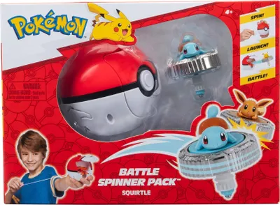 Produktbild von Pokemon Battle Spinner Pack Schiggy & Pokeball
