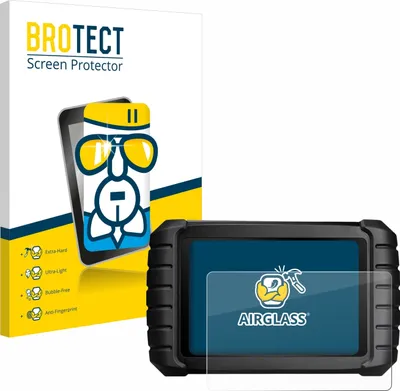 Produktbild von BROTECT Schutzglas für iCarsoft CR Max Schutzfolie Panzer Folie Glas Display Schutz klar