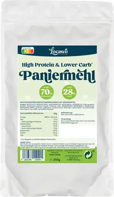 Produktbild von Locawo High Protein Low Carb Paniermehl 250g