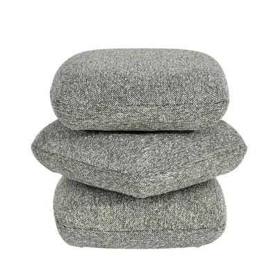 Zdjęcie produktu dla Duhome Bouclé puf 360° obrotowy otomana Nowoczesny podnóżek do salonu sypialni przedpokoju, zielony