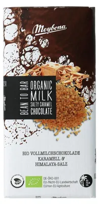 Zdjęcie produktu dla MeybonaSchokolade VOLLMILCH & SALTY CARAMEL, 100g