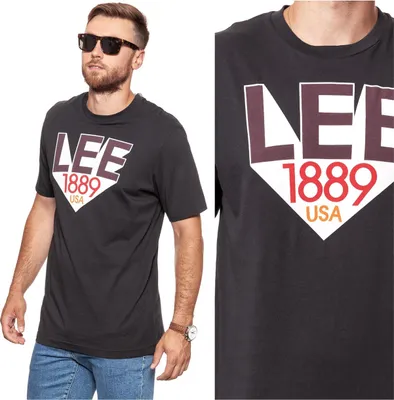 Immagine prodotto di LEE Uomo, Maglietta RETRO LEE T, S, Nero, sport, tshirt, camicia