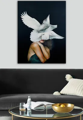 Produktbild von Wallity, 6019217696672- TCR2115, Bunt, Leinwandbilder, 70 x 100 cm, 100% Leinwand