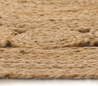 Obrázok produktu pre vidaXL Koberec pletený vzor Juta 90 cm Round