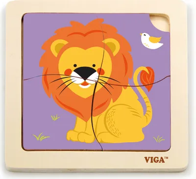 Produktbild von Viga 51316 Geduldsspiel auf der Bühne - Lew