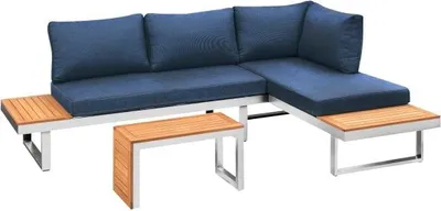 Produktbild von Lounge-Set Samos, mit Teakbestandteilen