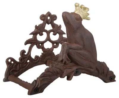 Immagine prodotto di Esschert Design portagomma Frog King rust; TG51
