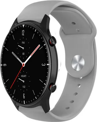 Produktbild von Strap-it Amazfit GTR 2 Sportarmband (Grau)