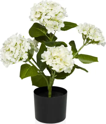 Obrázok produktu pre hjh OFFICE Umelá rastlina HYDRANGEA Umelá rastlina v kvetináči Hydrangea Výška 52,0 cm Dekorácie
