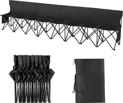 Produktbild von Klapp-Sportstuhl Campingstuhl 8-Sitzer Tragbarer Klappstuhl Gartenstuhl