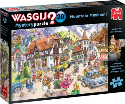 Produktbild von Wasgij Mystery 20 - Idylle in den Bergen! - 1000 Teile