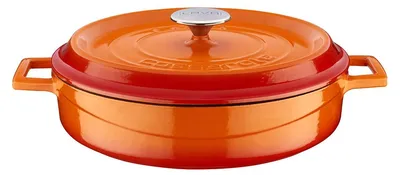 Produktbild von LAVA Emaillierter Gusseisen-Schmortopf mit Deckel, Ø 28 cm, 3,51 Liter