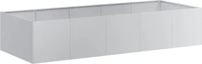 Zdjęcie produktu dla vidaXL Sadzarka 200x80x40 cm Stal ocynkowana