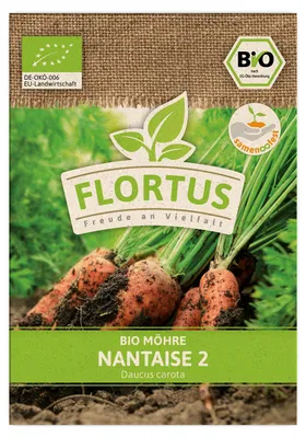 Produktbild von Möhre Nantaise 2 | Möhrensamen von FLORTUS