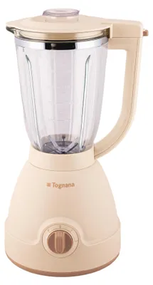 Blender 1,5 l, 1000 W, 6 Edelstahlmesser, Champagner