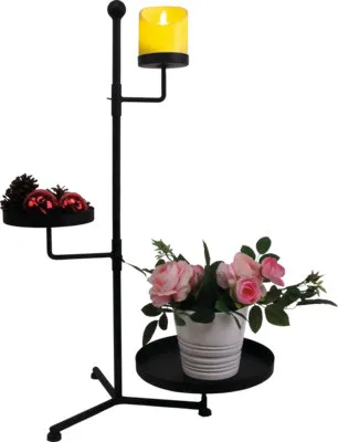 Produktbild von Pflanzentisch Lafiora H 66,5 cm schwarz