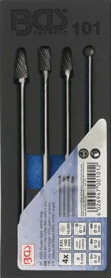 Zdjęcie produktu dla BGS technic HSS Milling Cutter Set, 192 g