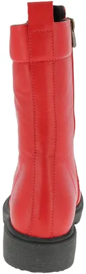 Produktbild von Andrea Conti Damen Leder-Schnürstiefelette mit Reißverschluss 1982128, Größe:41 EU, Farbe:Rot