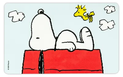 Produktbild von The Peanuts Brettchen - Snoopy Frühstücksbrettchen Schneidebrettchen aus Resopal
