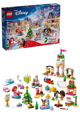 Obrázok produktu pre LEGO Disney Princess Adventný kalendár 2026, Stavebnica, 5 rok / roky, Plast, 290 kusov, 380 g