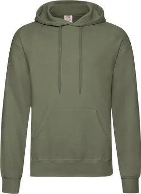 Produktbild von Fruit Of The Loom Herren Kapuzenpullover / Hoodie / Kapuzensweater BC366 (L) (Oliv)