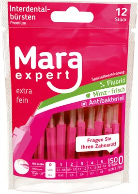 Obrázok produktu pre Mara Expert Premium medzizubné kefky ISO 0 ružová - balenie 6 ks