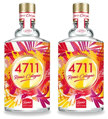 Obrázok produktu pre 2 x Remíx kolínska voda 4711 – grapefruit – 100 ml – výhodná balenka – 2 kusy