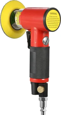 Obrázek produktu pro Miniaturní bruska s kotouči o průměru 1/2/3 palce, excentrické brusky a leštící stroje s pneumatickým pohonem, 15 brusných papírů pro úpravu automobilů, zpracování dřeva, broušení a leštění, voskování
