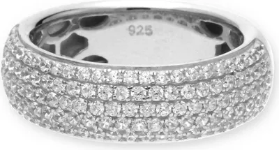 Produktbild von JuwelmaLux Ring 925 Sterling Silber mit Zirkonia JL10-07-1714 56
