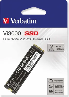 Image de Verbatim Vi3000 SSD M.2 2TB PCIe NVMe 49376