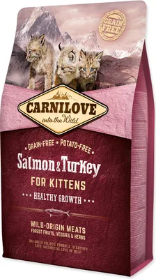 Produktbild von CARNILOVE 512225, Kitten, jede Rasse, Lachs, Truthahn, 2 kg