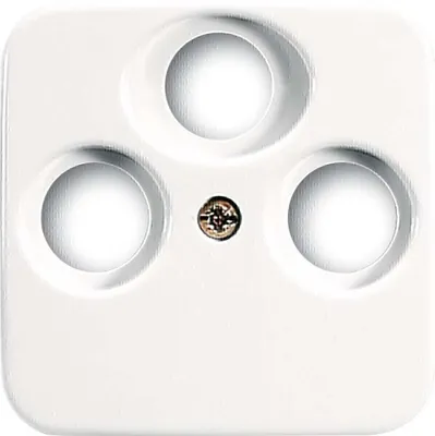 Produktbild von Busch-Jaeger 1724-0-1754, Weiß, konventionell, Busch-Jaeger, SAT + TV + Radio, 54 mm, 45 mm