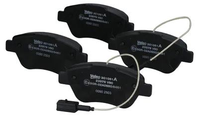 Produktbild von VALEO Bremsbeläge Satz Vorne für FIAT PANDA (169) 301051A