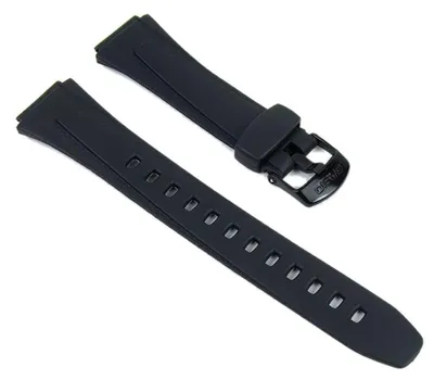 Produktbild von Casio Ersatzband Uhrenarmband Resin schwarz W-734-1AVEF W-734-1 W-734-9