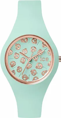 Produktbild von Ice Watch Ice-Skull Small Damenuhr luminous mint ICE.SK.LMT.S.S.15