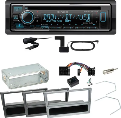 Produktbild von Kenwood KDC-BT740DAB Digitalradio Einbauset für Opel Vectra C Signum Corsa Combo