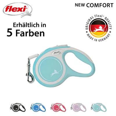 Immagine prodotto di Flexi New Comfort XS hellblau GURT 3 m