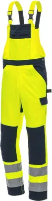 Produktbild von NITRAS Warnschutz Latzhose MOTION TEX  VIZ Gr. 90 gelb