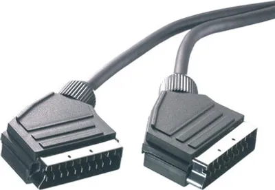 Produktbild von Scart Kabel, voll verschaltet, 3m (19360)