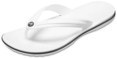 Produktbild von Crocs Uni Erwachsene Crocband Flip Flip, White, 39/40 EU
