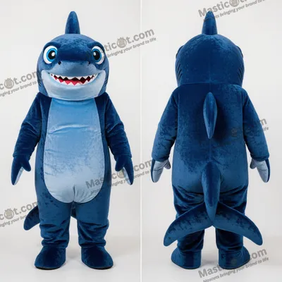 Imagen del producto de Mascota MASTICOT de Megalodón Azul Cartoon