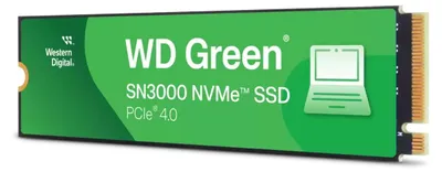 Produktbild von Western Digital Green WD SN3000 NVMe, 1 TB, M.2